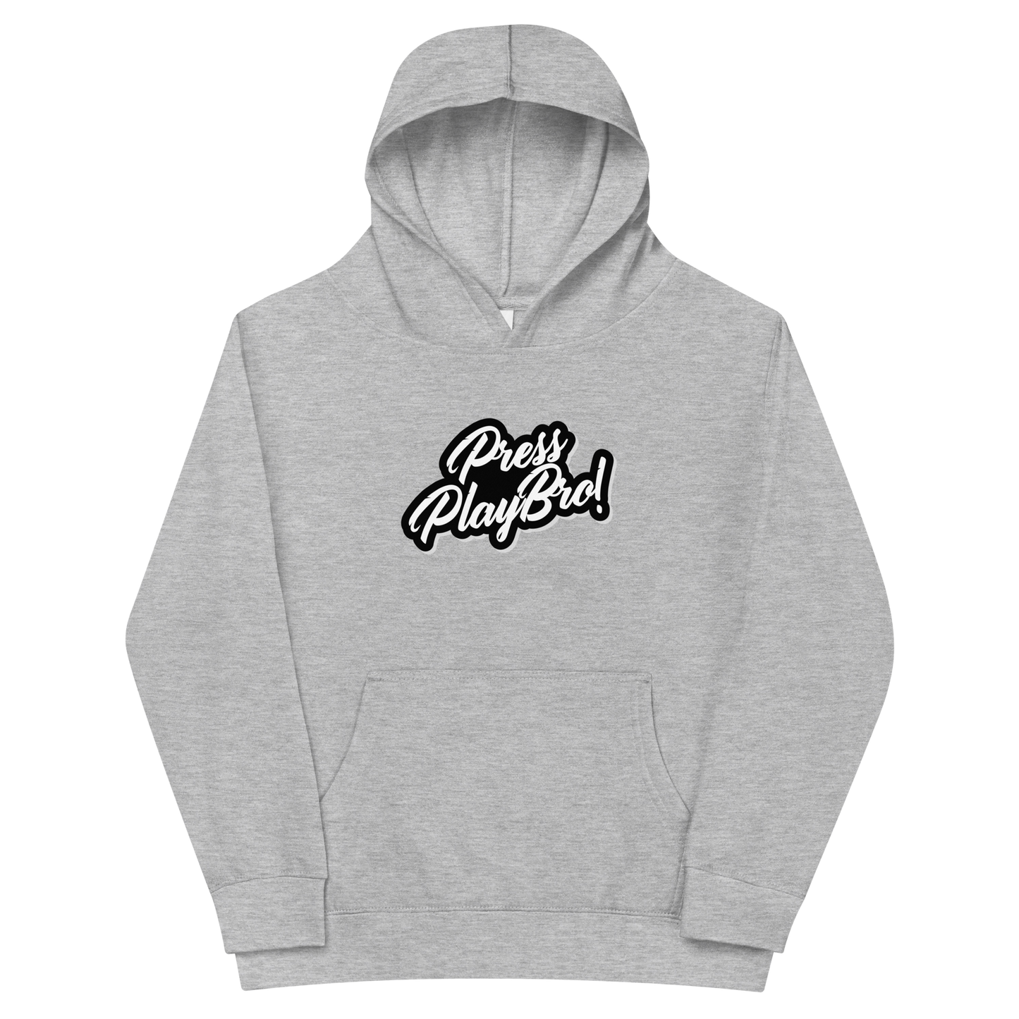 Press Play bro! Hoodie - Kids - Grey