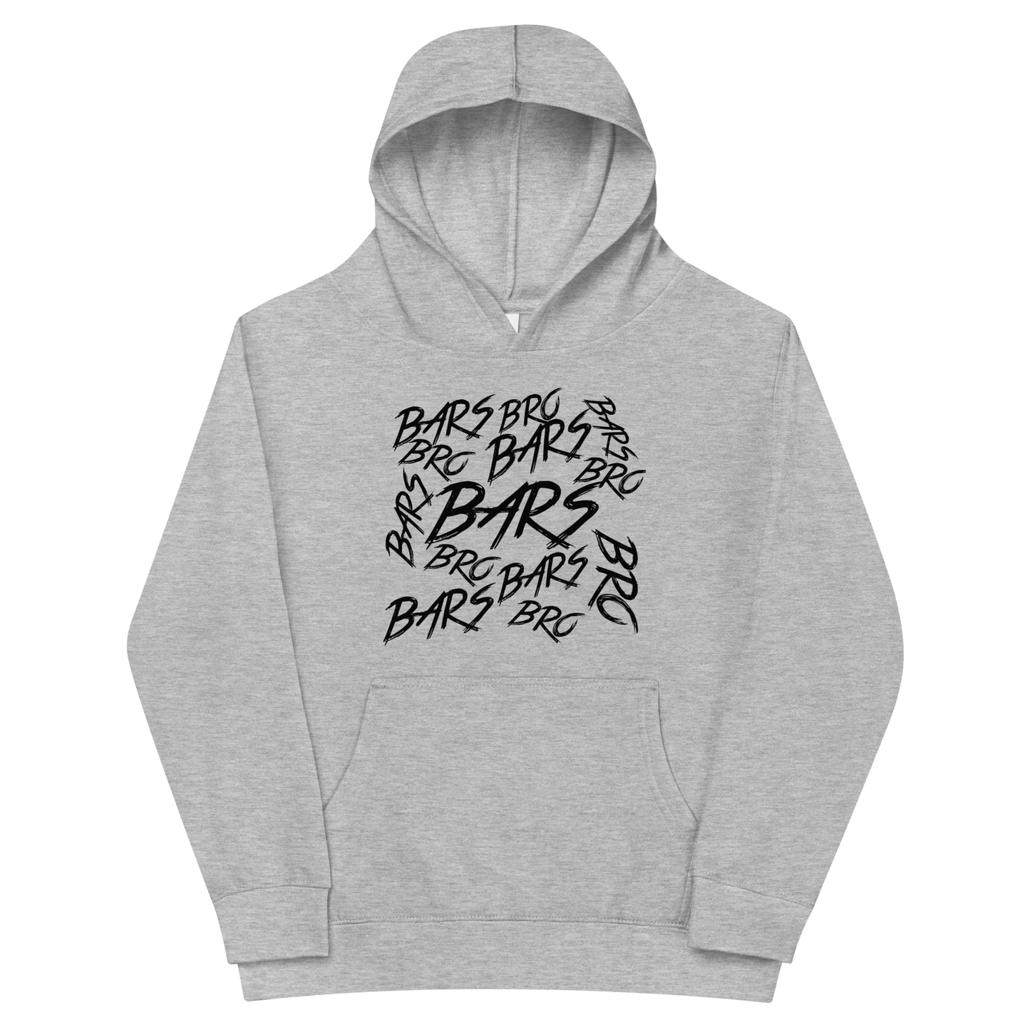 Bars Bro Hoodie - Kids - Grey